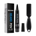 PEN BEARD KIT DE BOLÍGRAFO RELLENADOR DE BARBA EELHOE PARA HOMBRE, LAPIZ PARA BARBA NATURAL E IMPERMEABLE